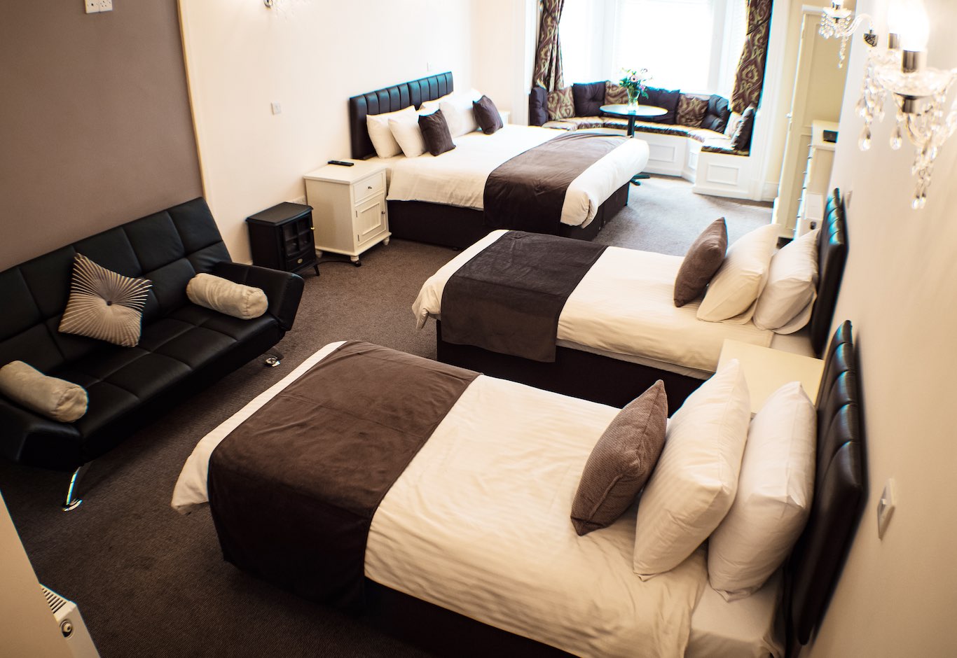 Large Family room | HQ Bar and Restaurant Isle of Man