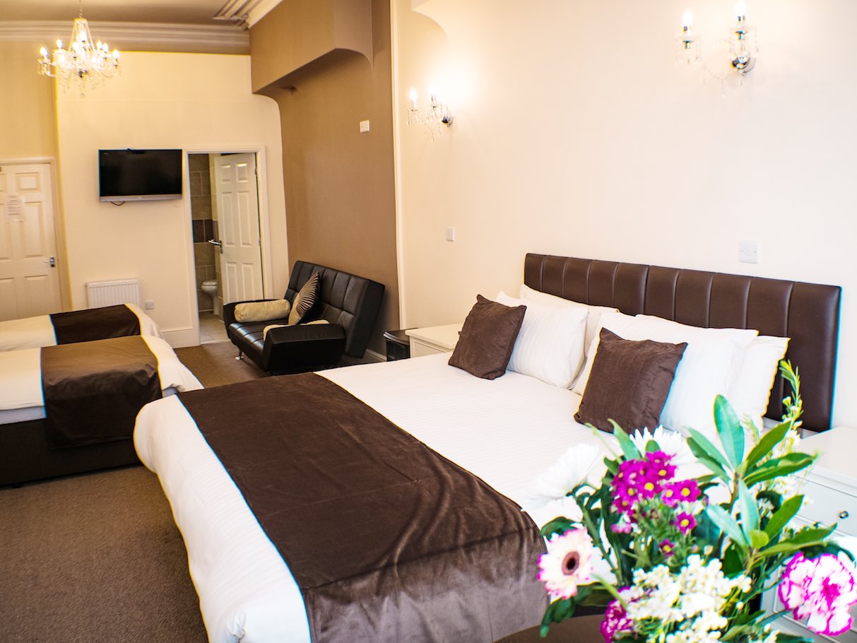 Large Family room | HQ Bar and Restaurant Isle of Man